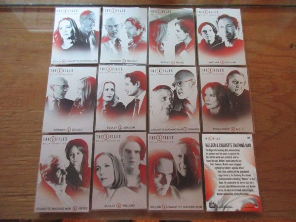X-Files Seasons 10 & 11 Trading Cards Complete Master Set With Parallel Base Set Buy Online 