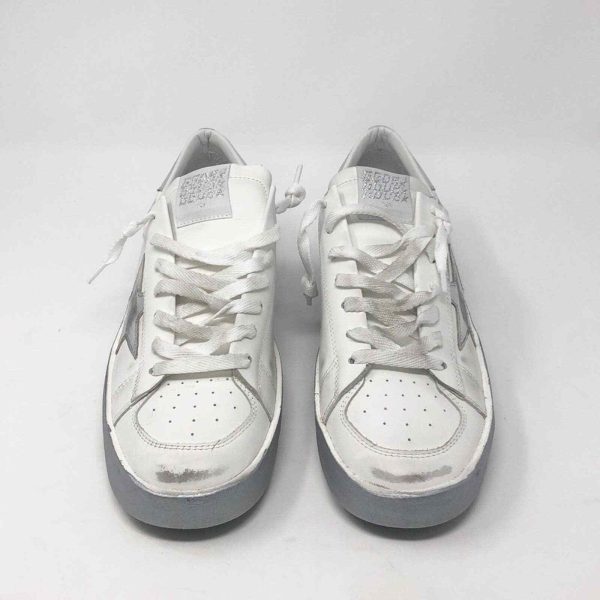 Golden Goose White StarDan Leather Sneakers Shoes Size 41 Buy Online 