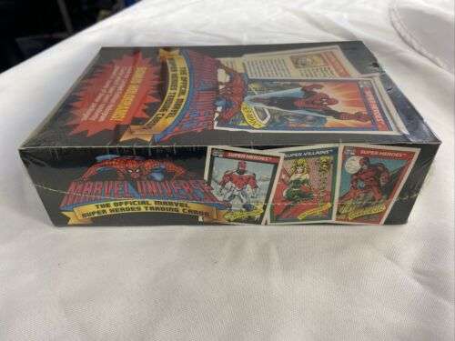 1990 Impel Marvel Universe Series 1 Trading Cards 🔥36 Packs Factory Sealed Box! Buy Online 