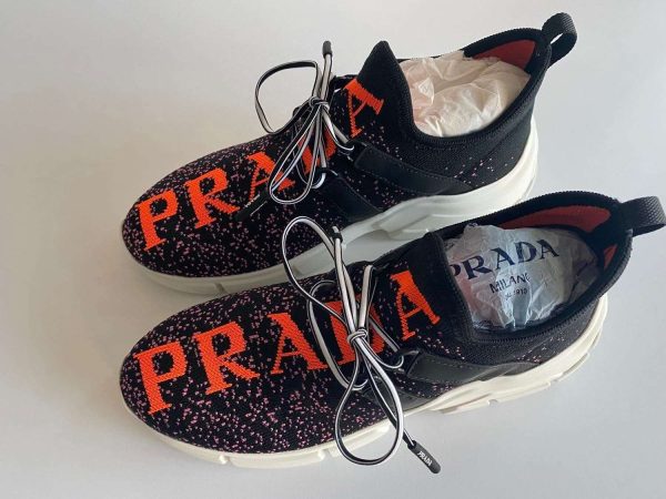 PRADA Logo Signature Trainers Sneakers 35 Buy Online 