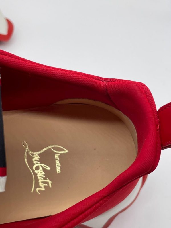 Christian Louboutin TIKETA RUN Women Neoprene Techno Fabric Sneakers Shoes $845 Buy Online 