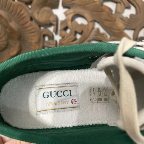 womens Gucci Tennis 1977 sepang Holly print sneaker shoe size 37 new in box Buy Online 