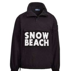 Polo Ralph Lauren Snow Beach Pullover BLACK XXl rare 2xl Stadium high-tech Pwing Buy Online 