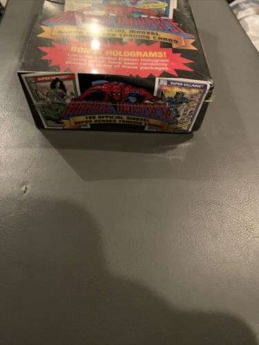 Marvel Universe Series 1 (1990) Trading Cards Sealed Booster Box (36 packs) MCU Buy Online 