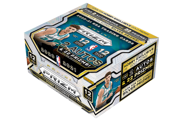 2020-21 Panini Prizm NBA Basketball Trading Cards Factory Sealed Jumbo Hobby Box Buy Online 