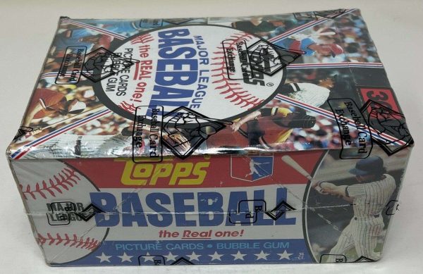 1981 TOPPS MLB Baseball Unopened Sealed HOBBY Trading Card BOX 36 Wax PACKS BBCE Buy Online 