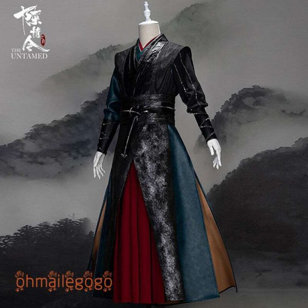 The Untamed Hanfu Men's Women's Dress Ancient Costume Wig Flute Wei Wuxian Cos Buy Online 