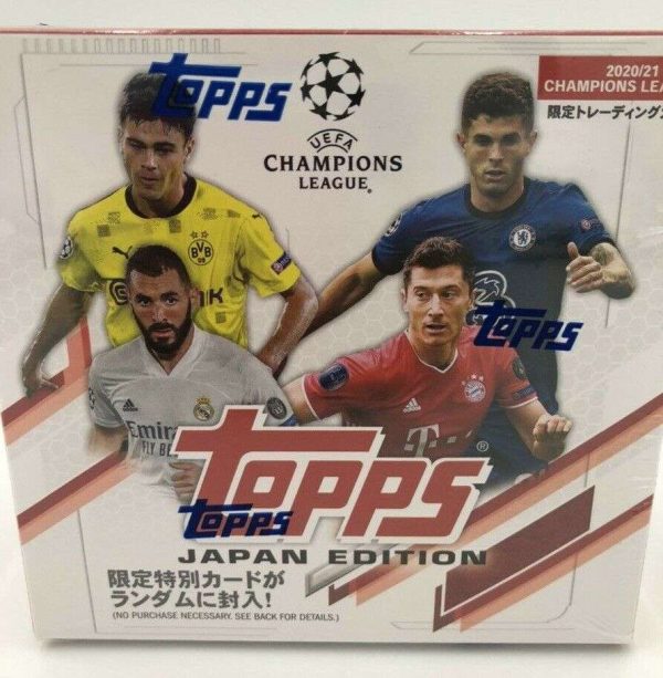 2021 Topps UEFA Champions League Soccer Japan edition 40 Box Set Trading Card Buy Online 
