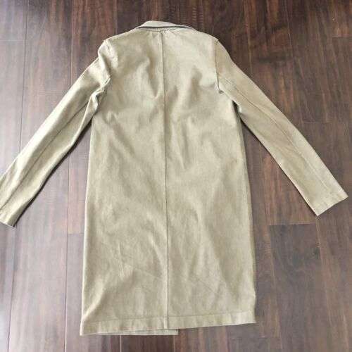 Harris Wharf London Woman Olive Washed Cotton Distressed Box Coat Size :38IT Buy Online 