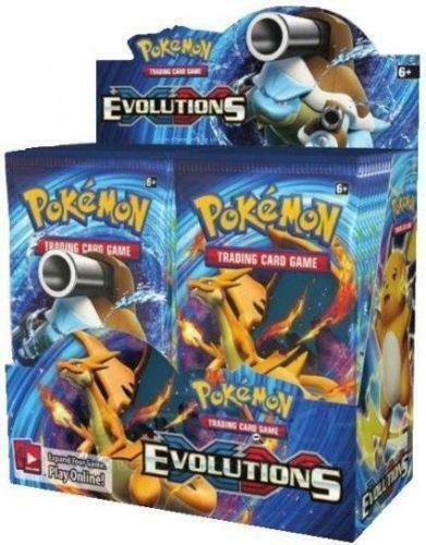 Pokemon TCG Evolutions Booster Box Case 6 Booster Boxes Sealed XY12 Buy Online 