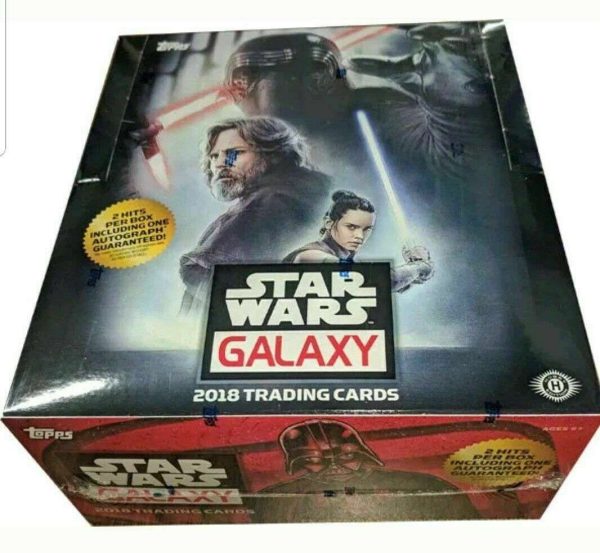 2018 Topps Star Wars Galaxy Trading Cards Factory Sealed 12 Box Hobby Case Buy Online 