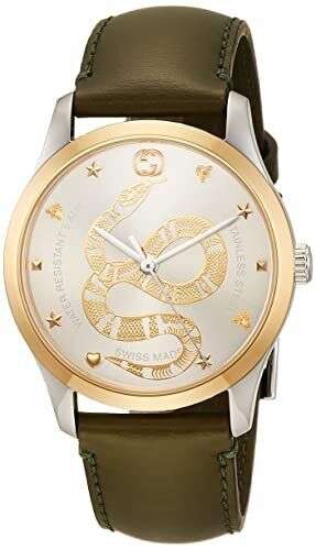 Gucci Watch G Timeless YA1264139 Brown Buy Online 
