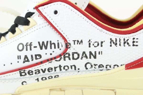 Off-White x Nike Virgil Abloh Off-White Men's 9 US SP White Varsity red Air JDJ4 Buy Online 