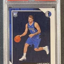 2018-19 Luka Doncic Panini NBA Hoops Red Back PSA 9 SSP Buy Online 