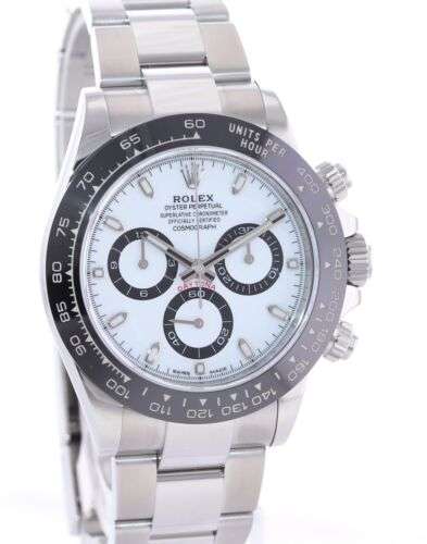 SEPT 2022 PAPERS Rolex Daytona 116500LN White Ceramic Panda Watch Buy Online 