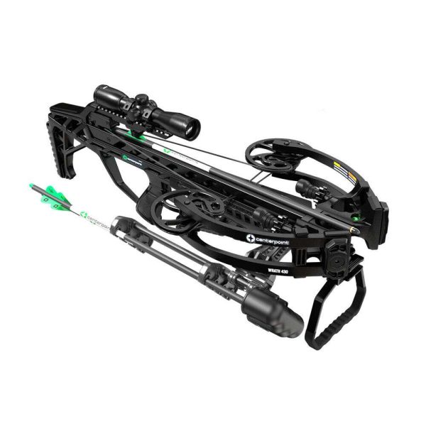 Centerpoint Wrath 430 Crossbow with Silent Crank | AXCPABP430PD Buy Online 