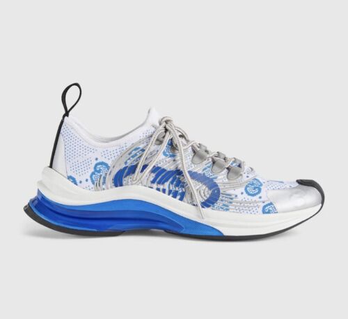 Gucci Run Sneaker, Blue Sz 35 US 5 $890 Buy Online 